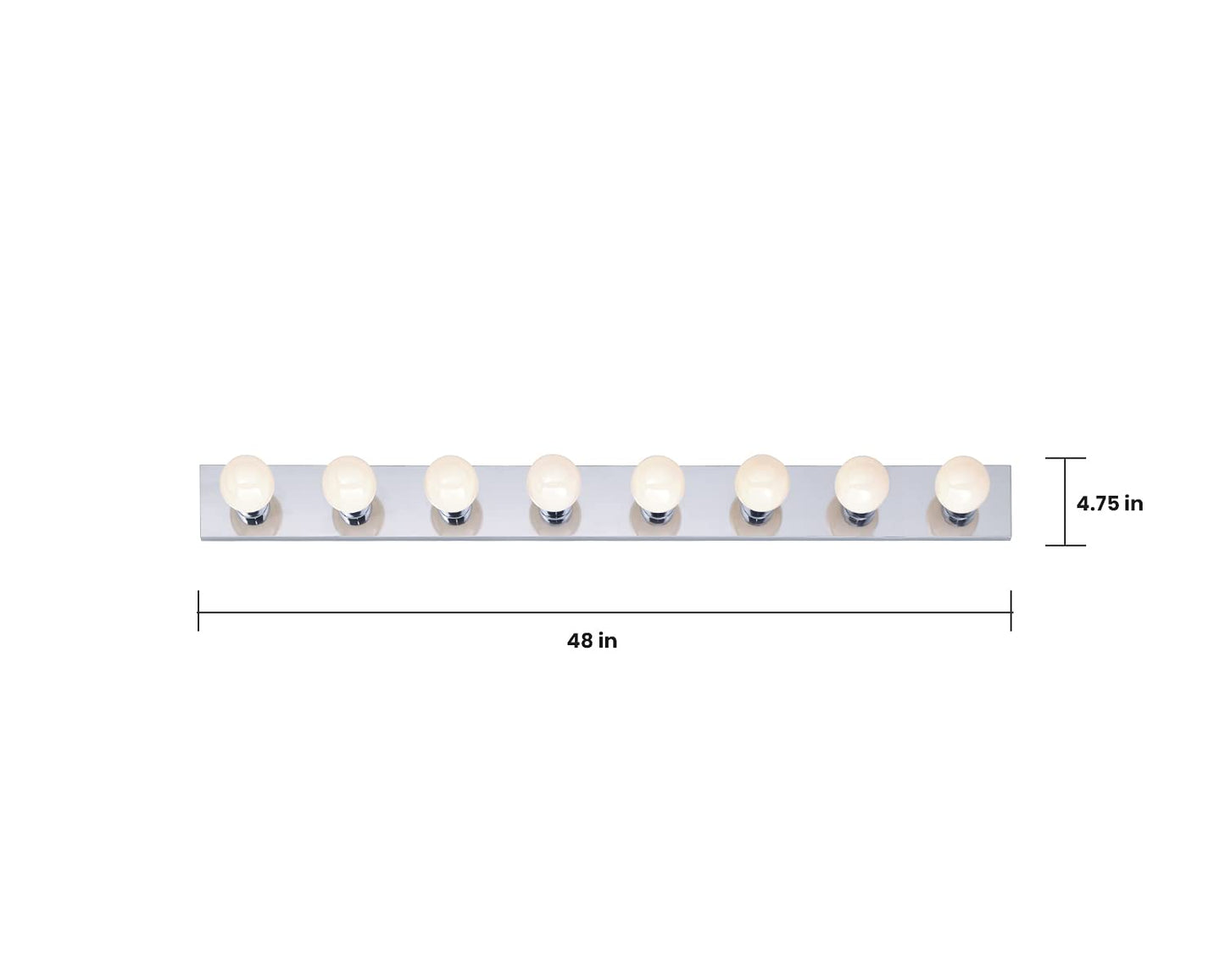 NUVO Lighting SF77/195 Eight Light Vanity Strip