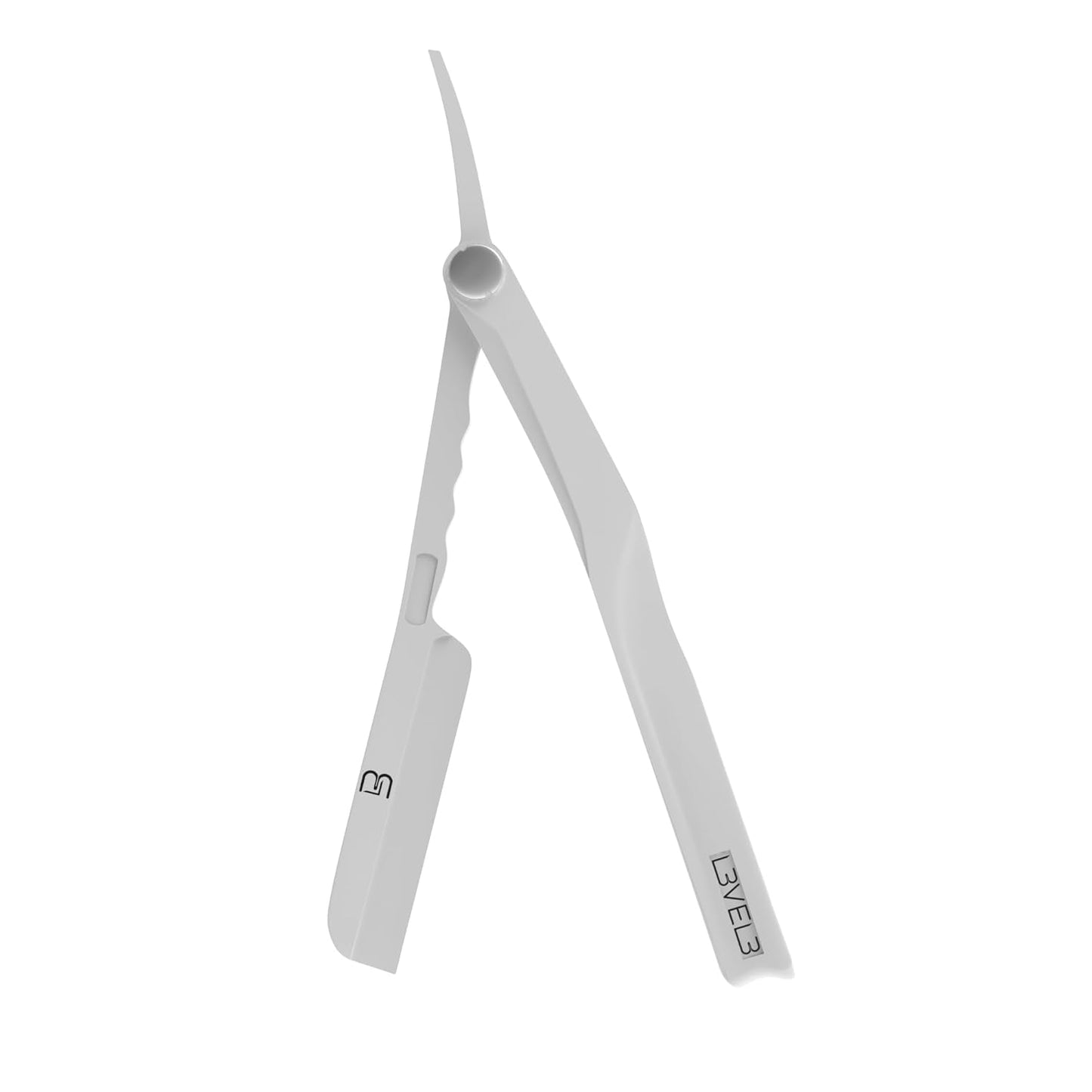 Level 3 Milly Razor Holder - Professional Straight Razor Holder for Barbers - Easy Blade Change, Superior Grip & Control, Stainless Steel Shavette Razor Handle