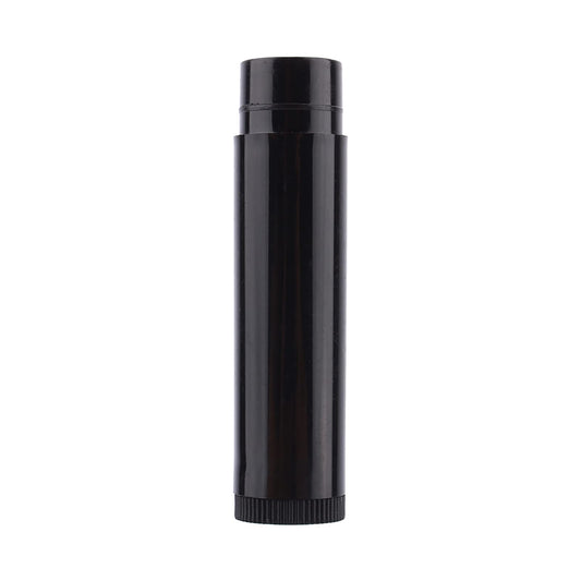 Fayelume 100 PCS Lip Balm Containers, 5ml Chapstick Tubes Empty, Lip Gloss Black, Lip Balm Tubes with Cap for Girls, 62mm* 14mm