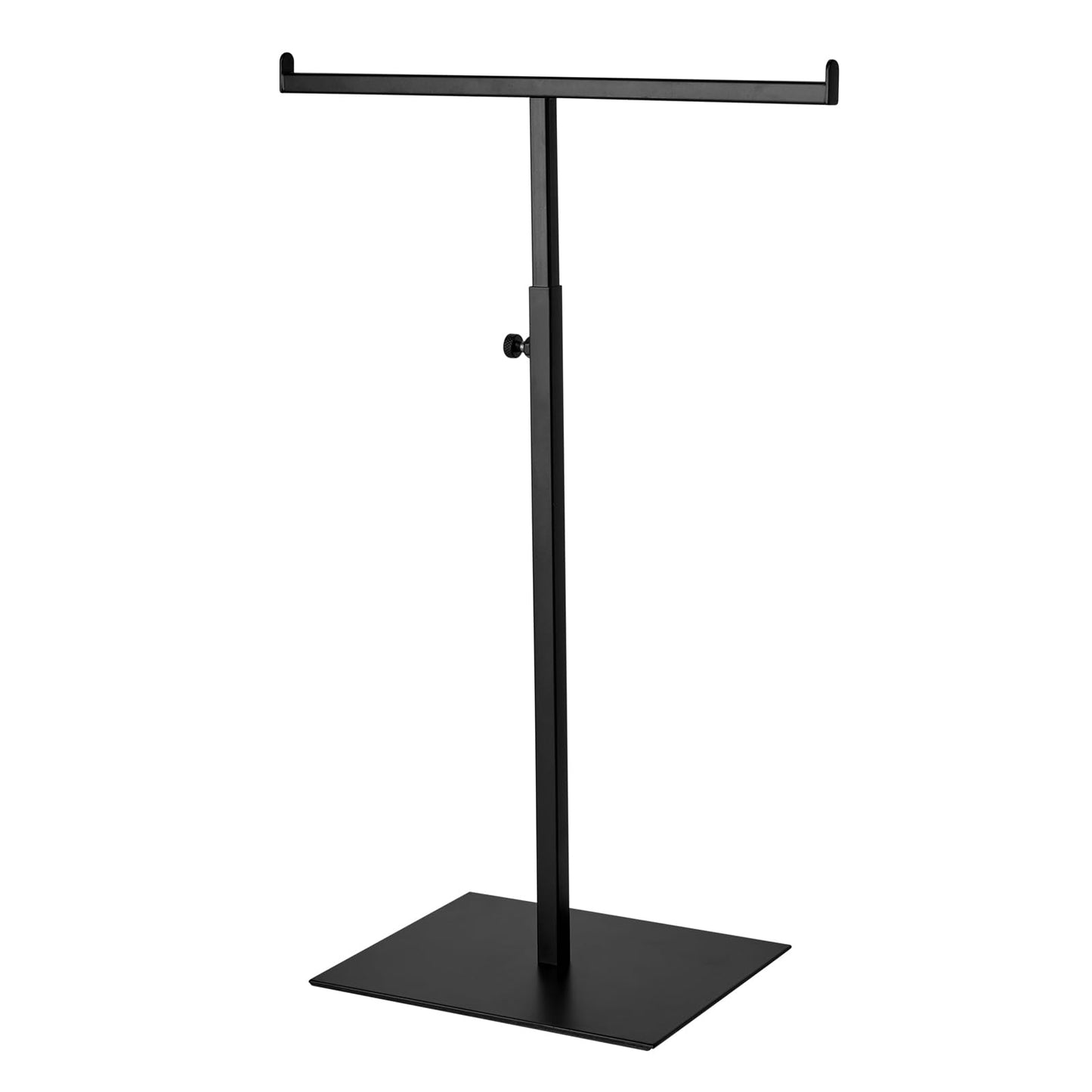 CHANJEYION Purse Display Stand Jewelry Tower Stainless Steel Handbag Stand Jewelry Stands Tabletop for Necklaces Organizer Stand Adjustable Height Home Store Boutique, Black