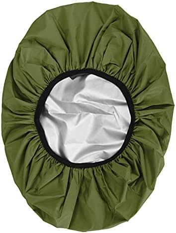 Silfrae Waterproof Rucksack Cover Backpack Rain Cover 30L-100L for Travel Climbing Hiking (Army Green, 50L-60L)