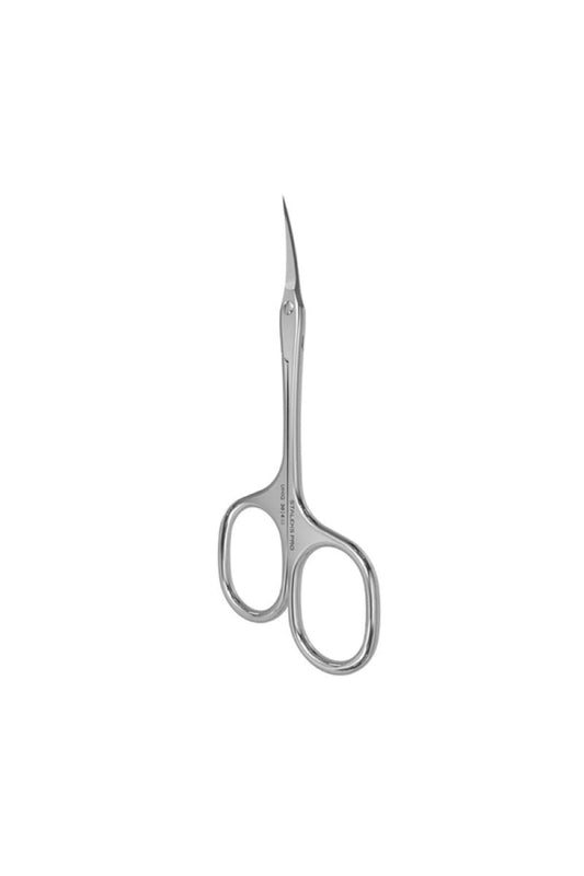Staleks Asymmetric UNIQ 30 Type 4 Cuticle Scissors – Asymmetric Rings with Right-Lowered Handle