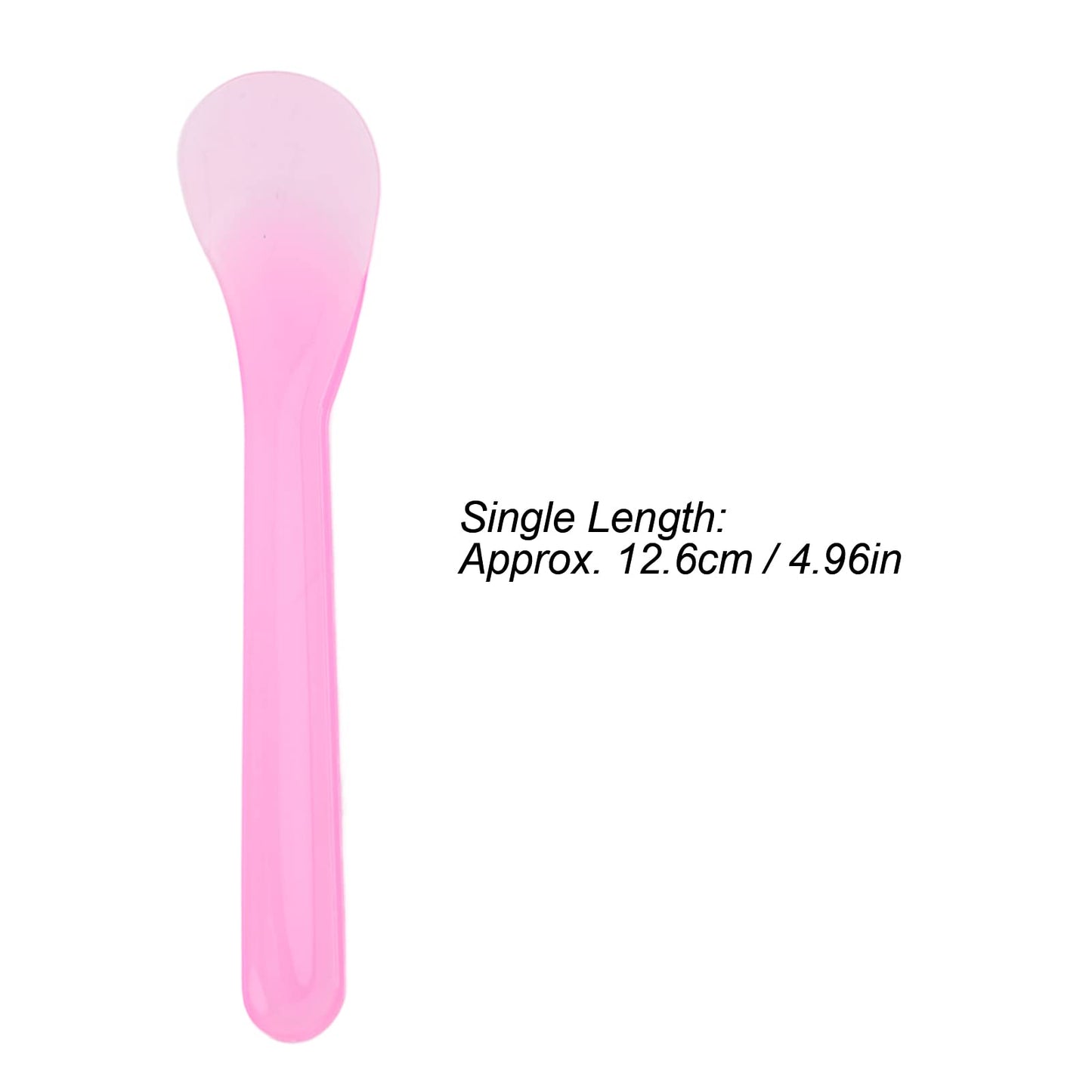 100pcs Cosmetic Apply Spatula - Disposable Mask Spatulas Makeup Face Mud Mask Mixing Spoon Translucency Mask Applicator Stick Repair Cream Wipe Scraper