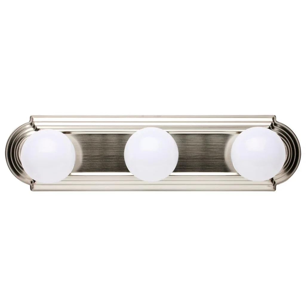 Nuvo 60/296 Three Light Vanity Strip, Polished Chrome, 18-Inch