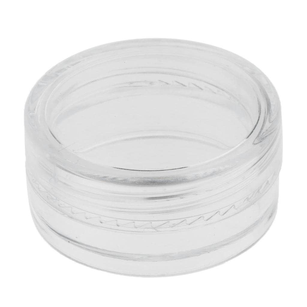 50pcs Reusable Container Jars Pot for Nails Jewelry, 2g