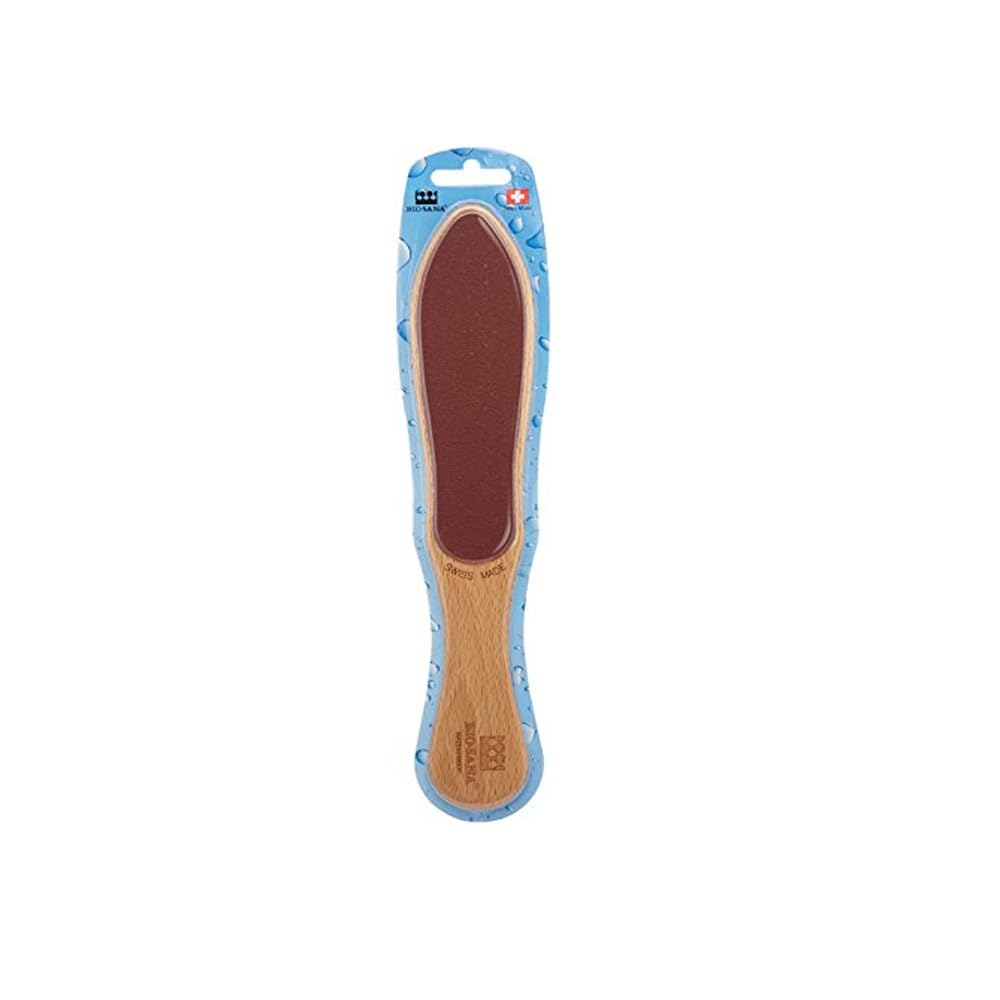 BioSana Pedicure File, Foot File, Swiss Made, Rough & Fine Sides, Waterproof