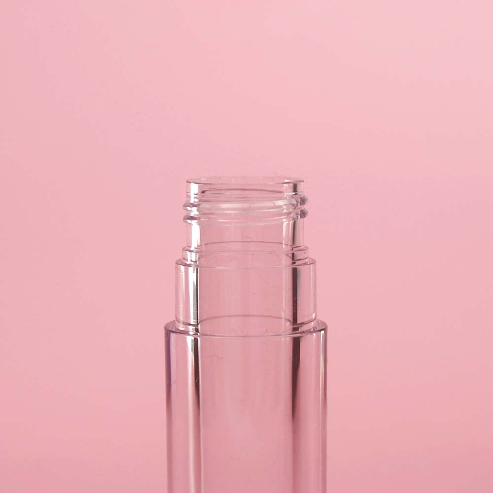 COSIDEA 14pcs Empty 6ml big brush lip gloss tubes for DIY lip gloss,White lipgloss containers