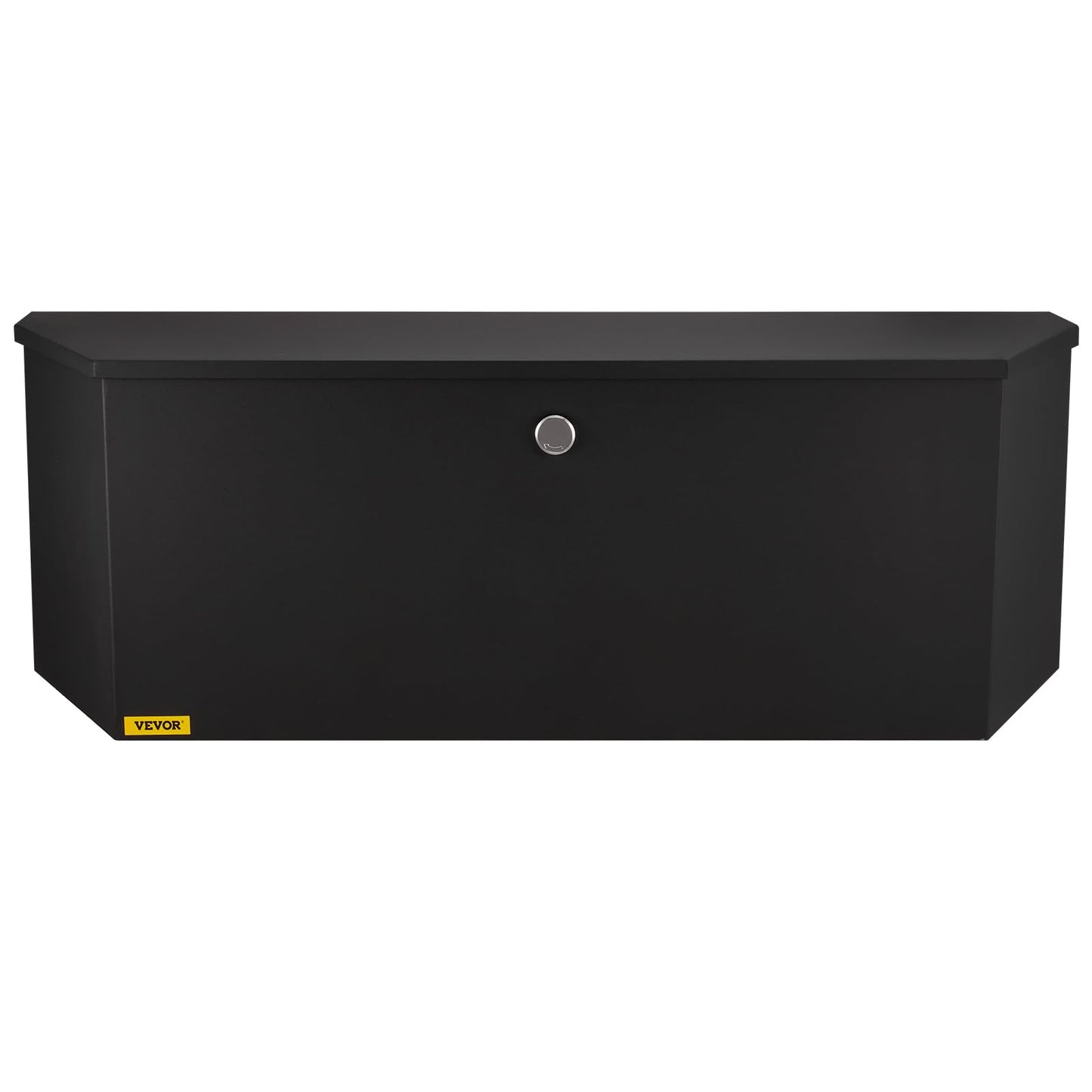 VEVOR Trailer Tongue Box, Heavy Duty Trailer Tongue Tool Box Storage Organizer with Lock & Keys, Utility Tool Chest for Pickup Truck Bed, RV, SUV, Off-Road Vehicle, Steel, 36" x 12" x 12"