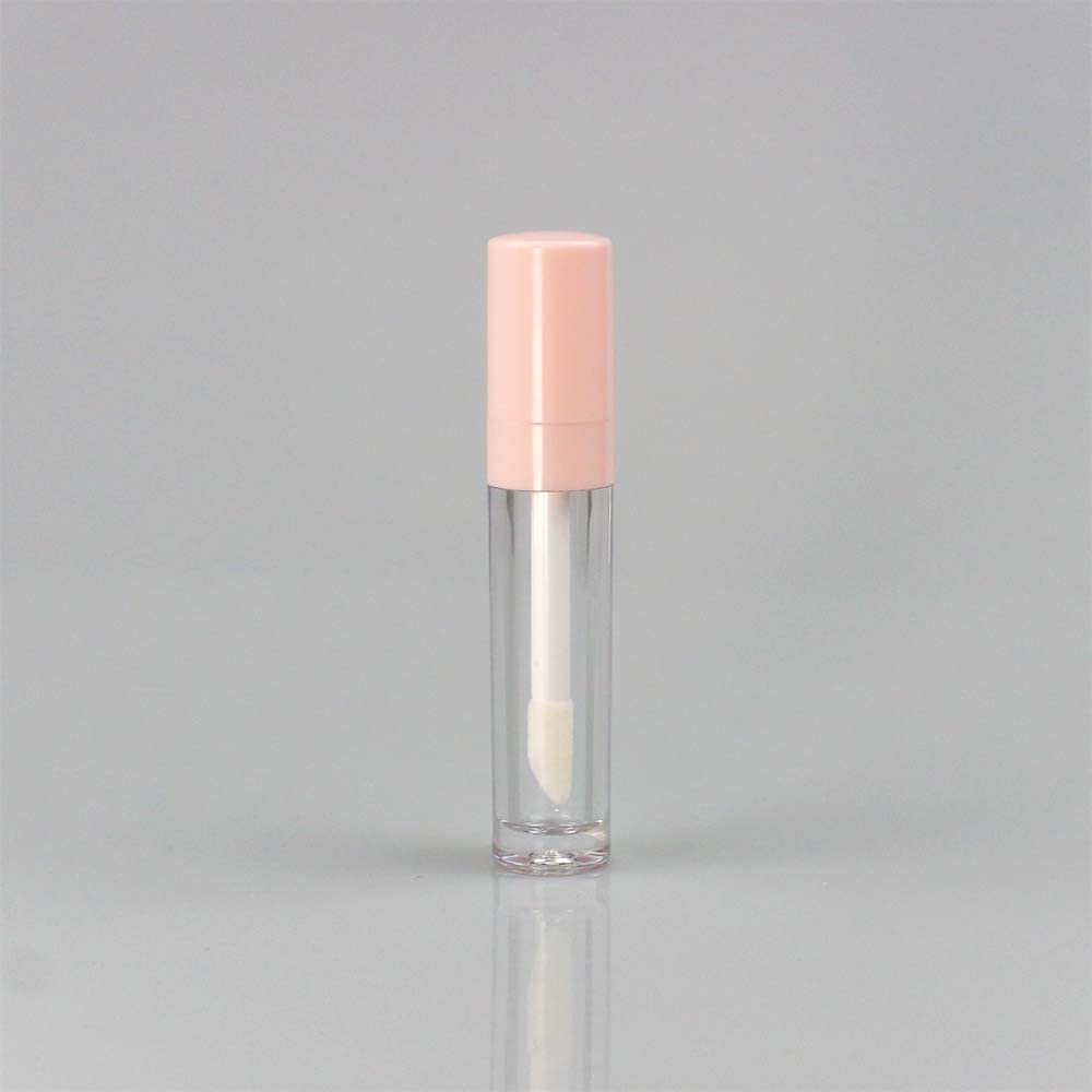 COSIDEA 30pcs Pink Empty 8ml 0.27oz PETG Lip Gloss Tubes with Big Doe Foot Wand，Lipgloss Containers，Concealer Tube Packing Container Bulk Wholesale