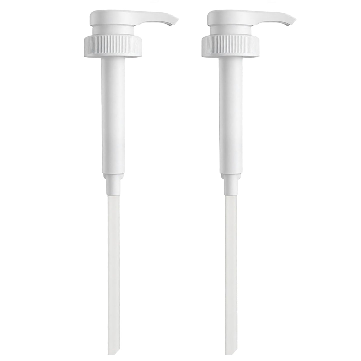 WELKOR Gallon Pump Dispenser for 1 Gallon Jugs - Leak Proof Plastic Pump for Detergent, Soap, Oil & Sanitizer - BPA Free, 38-400 Thread Fit for Commercial & Home Use (2 Pack)
