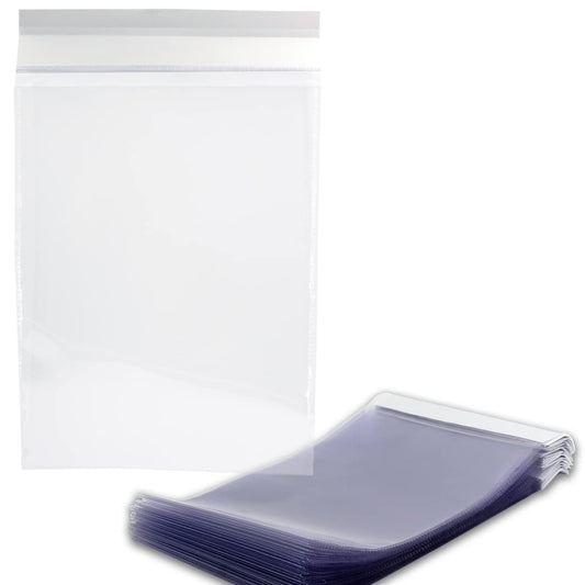 Versa-Tags Buyers Guide Window Holders, 50 Pack Clear Vehicle Window Form Holders, 9" x 13" Plastic Buyers Guide Pouches for Car Dealerships, Display Work Orders, Repair Orders & Vehicle Information