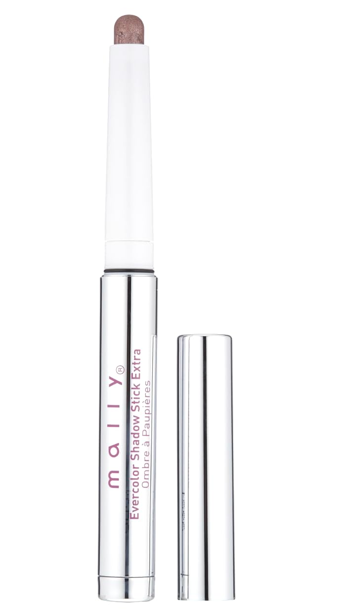 Mally Evercolor Eyeshadow Stick - Shimmering Mauve - Waterproof and Crease-Proof Formula - Easy-to-Apply Buildable Color - Cream Shadow Stick