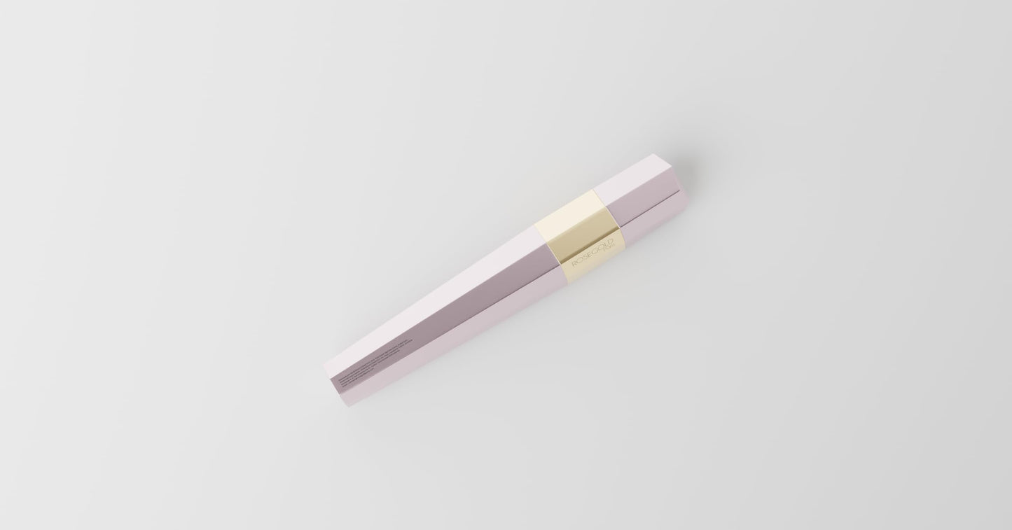 ROSEGOLD ROSELASH Advanced Eyelash Growth Serum Lash Serum Eyelash Enhancer for Fuller Longer Thicker Lashes - 95% Natural Made in France - Hormone Free Fragrance Free Vegan Cruelty Free