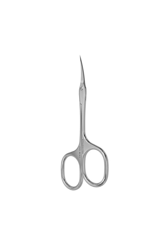 Staleks Asymmetric UNIQ 20 Type 4 Cuticle Scissors – Asymmetric Rings with Left-Lowered Handle