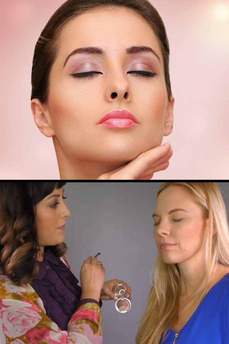 Ageless Derma Mineral Makeup Baked Eyeshadow trio-Vegan Eye shadow (Smokey)
