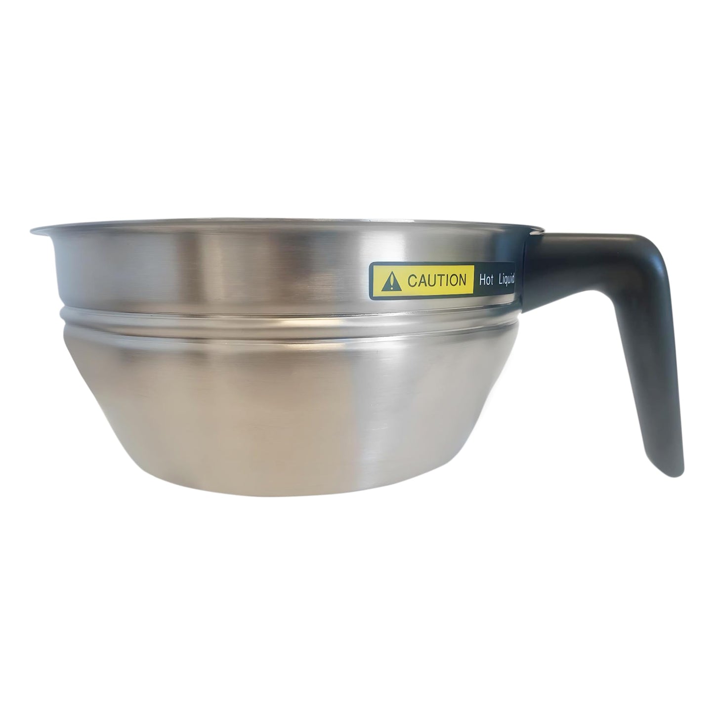 OCS Parts 20216.0000 Funnel with Black Handle | Replacement Stainless Steel Brew Funnel for Bunn Coffee Machines