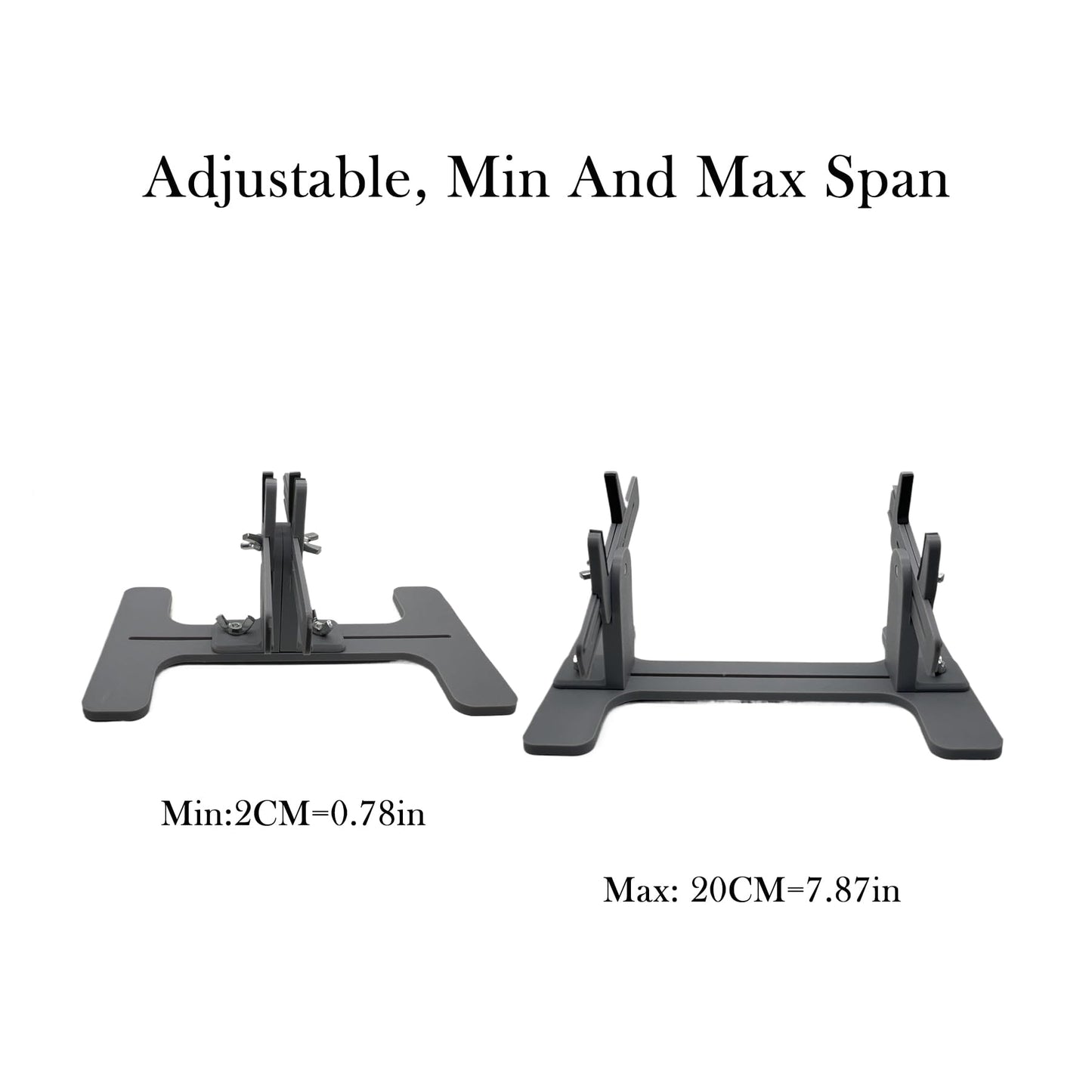 Sigvetan Stand for Model Boat kit Berth jig Stand Building aid Tool, for Most OF1/350-1/700 (Grey-3D Printed)