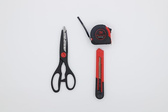 Basic Tool Kit for Home, Small Tool Set of 39, Mini Home Tool Kit with Tool Box, Starter Toolkit for Men Women, House Warming Gifts New Home, Dorm Home Essentials