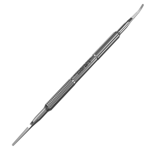 Staleks Pro Pedicure Toenail File EXPERT 60 Type 3 – Dual-Ended Ingrown Nail File – Stainless Steel