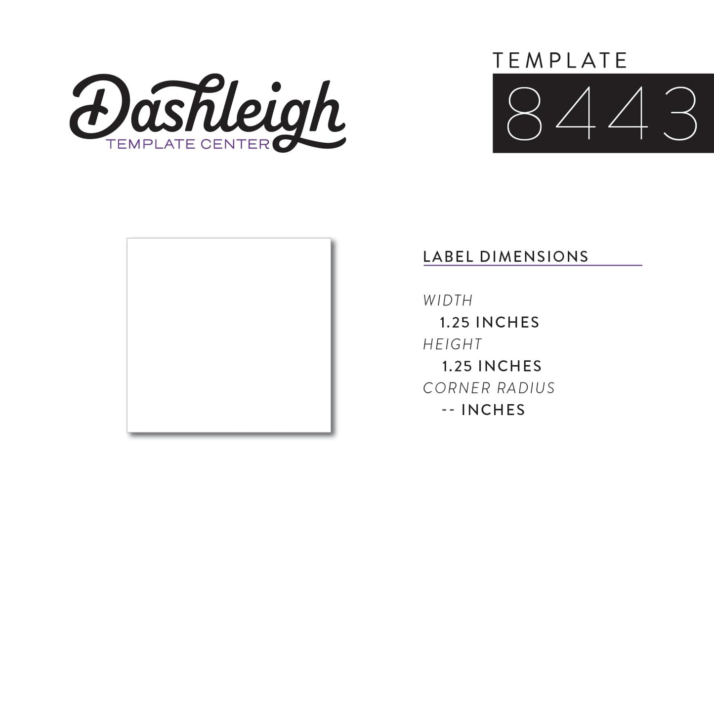 300 Waterproof Labels for 30 ml Bottles, 1.25 x 1.25 in. | Square, Waterproof White Vinyl for Inkjet Printers