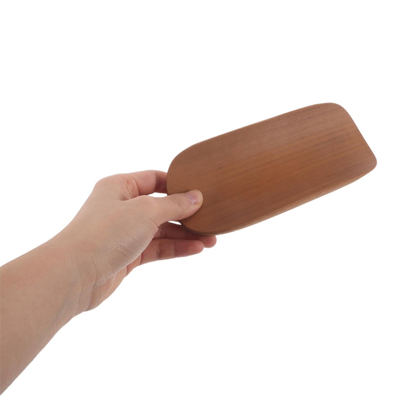 RUNROTOO Rolling Pin Holder: Rolling Pin Display Rack & Utensil Stand - Wood Base for Baking, Pastry Roller, Spoons & Forks Storage - Space-Saving