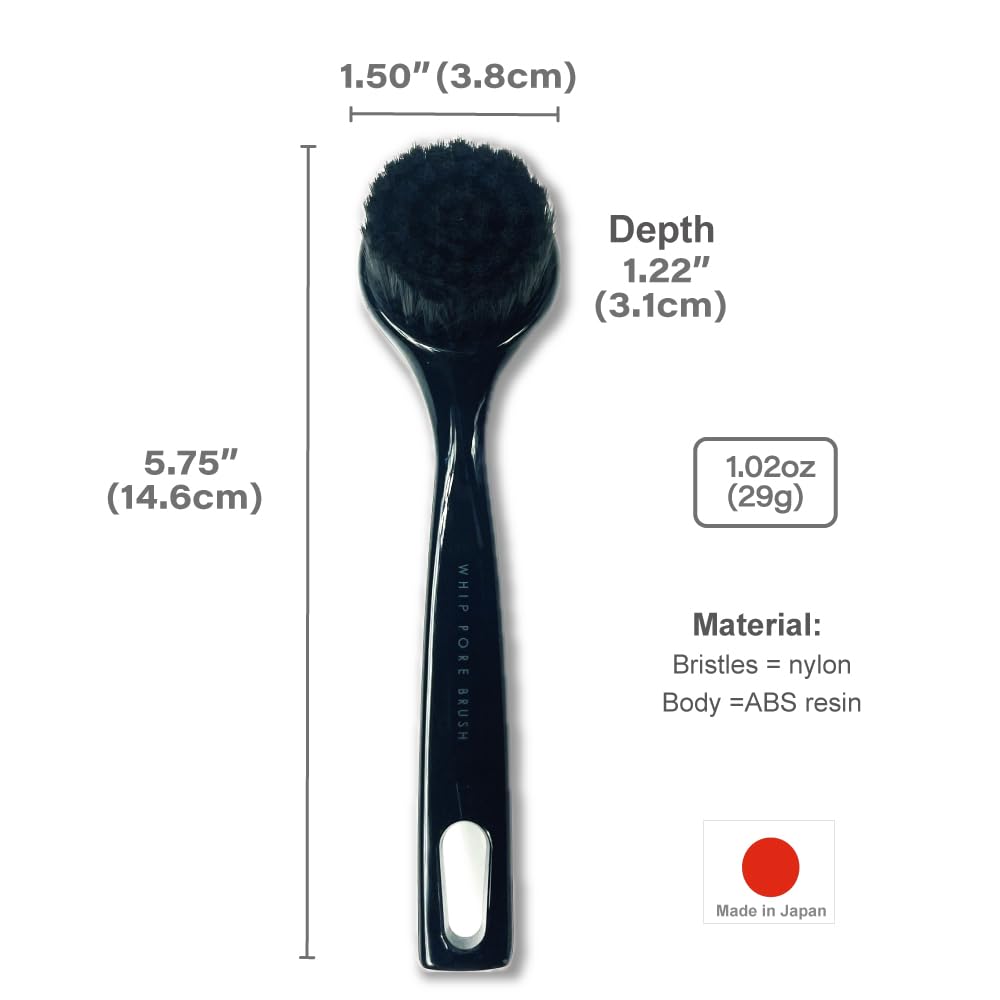 Facial Pore Cleaning Brush [ Made in Japan ] Face Cleansing Scrubber Exfoliating