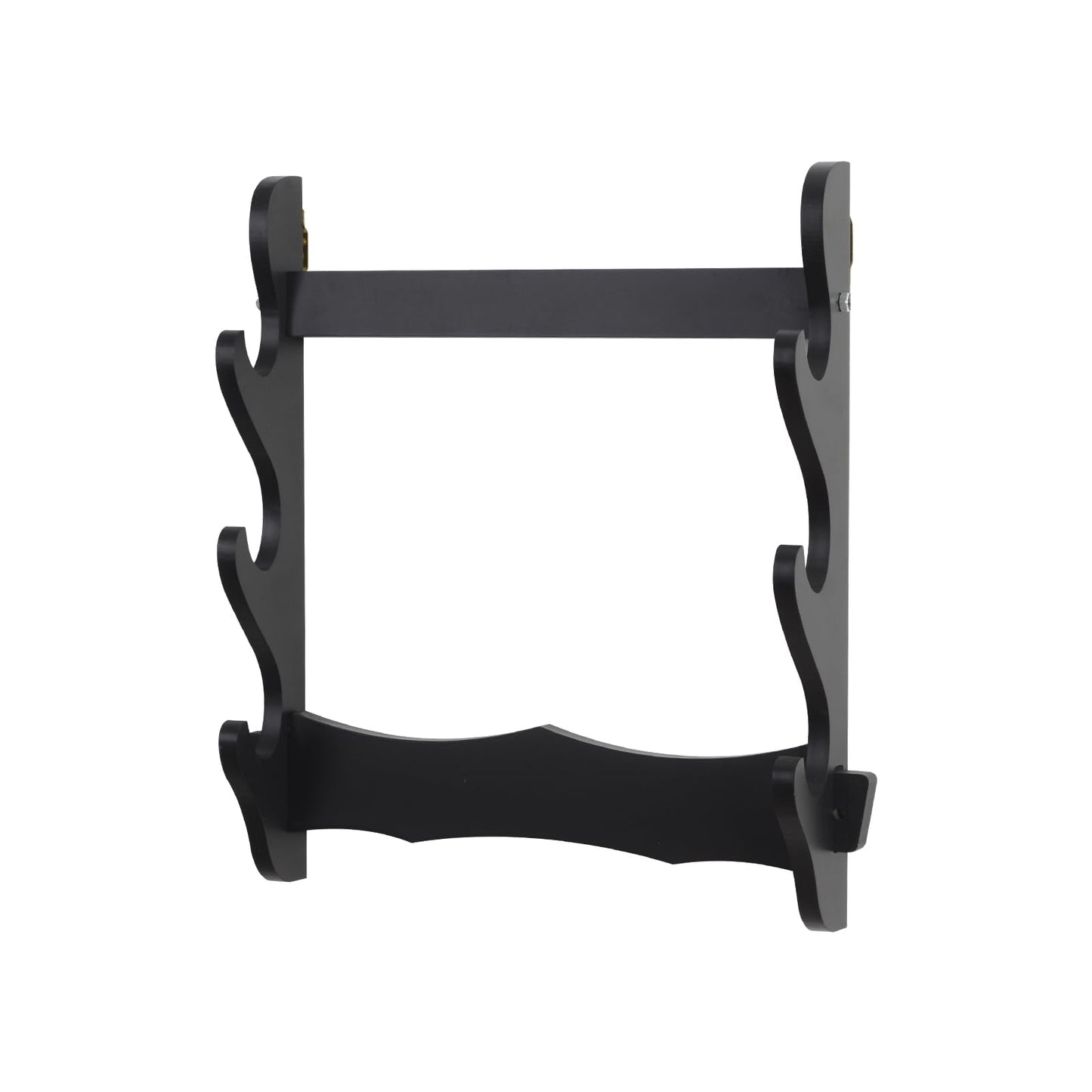 BYTOTU Katana Wall Holder-Sword display wall mount-Wood 3 set -Load capacity of 50 pounds -Sword display wall mount (Swords Not Included)
