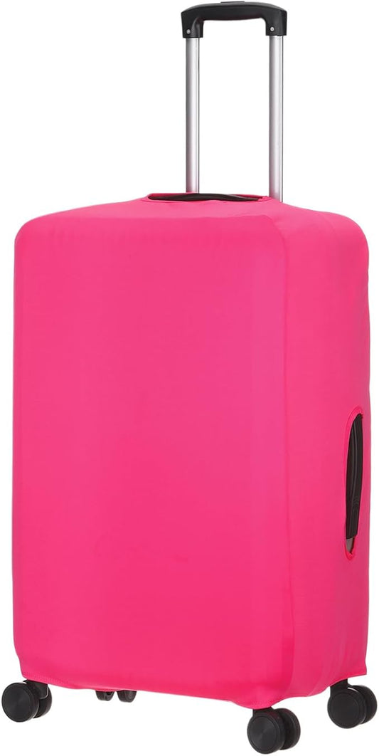 uxcell Travel Luggage Cover, Washable Suitcase Covers for Luggage Anti-scratch Suitcase Protector Elastic Baggage Protective, Fits 26-28 Inch Suit Case, Pink