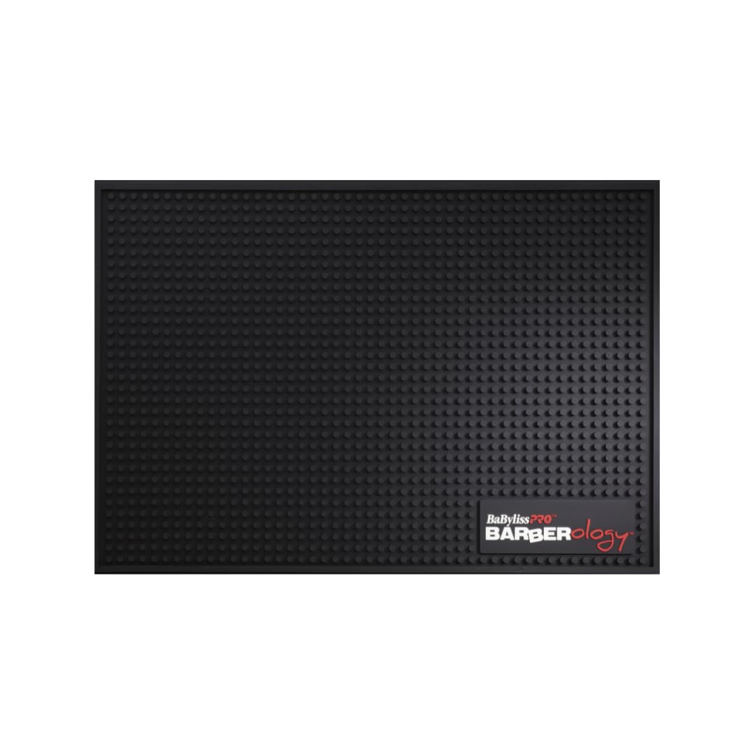 BaBylissPRO Barberology Rubber Mat - BWSM1 Black, 1 Pc Mat