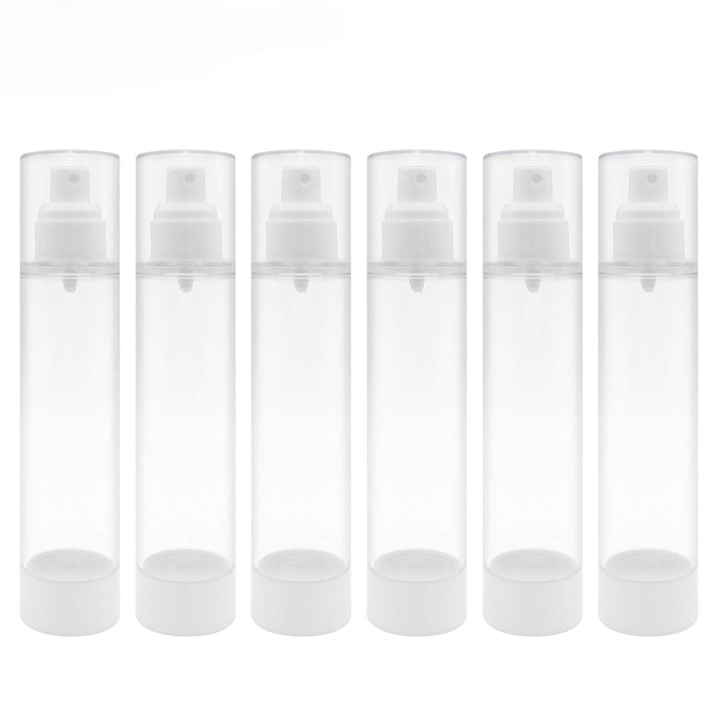 TRENDBOX 120ml / 4oz Airless Spray Bottle Refillable Travel Container for Cosmetic Makeup Water - 6 Pack