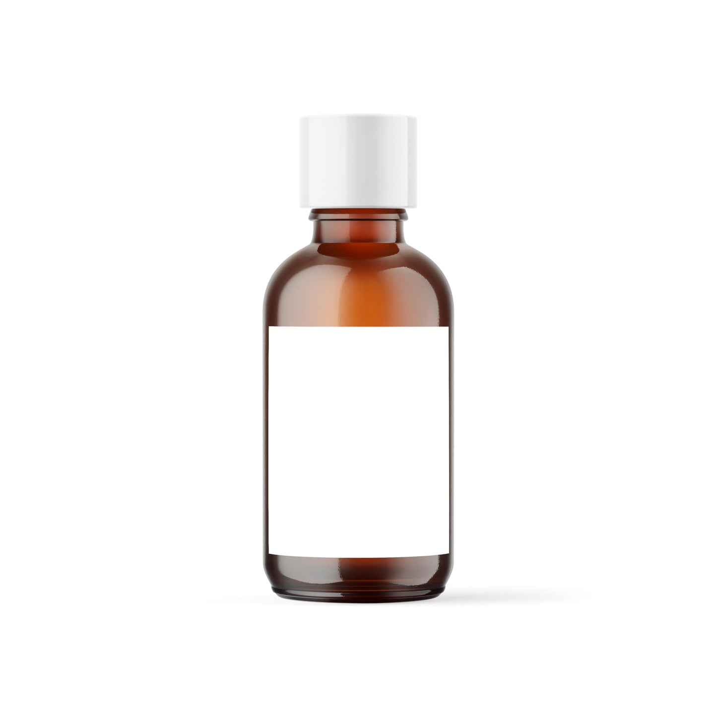 120 Square Waterproof Labels for 100 ml Bottles, 2 in., Waterproof White Vinyl for Inkjet Printers