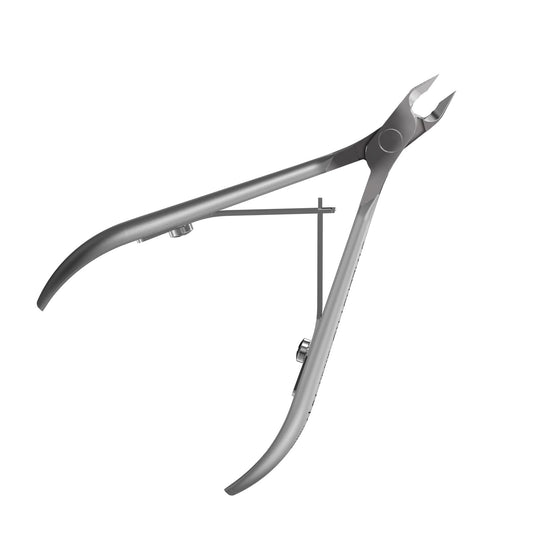 Staleks Pro SMART 10 Cuticle Nippers – 5 mm Blades – Satin Finish – Stainless Steel – Professional Skin Nippers for Classic Manicure & Hardware Use