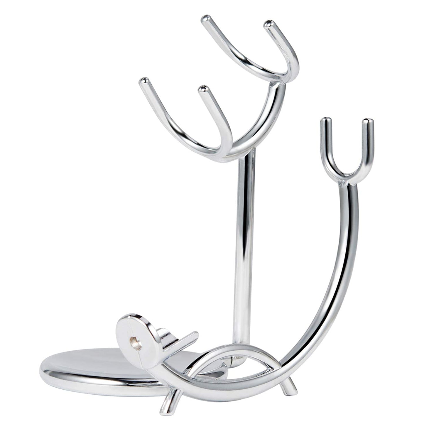 Grandslam Shaving Razor and Brush Stand, Stainless Steel Shaving Razor Holder, Compatible with Long and Short Handle Safety Razor, Straight Razor and Barber Razor