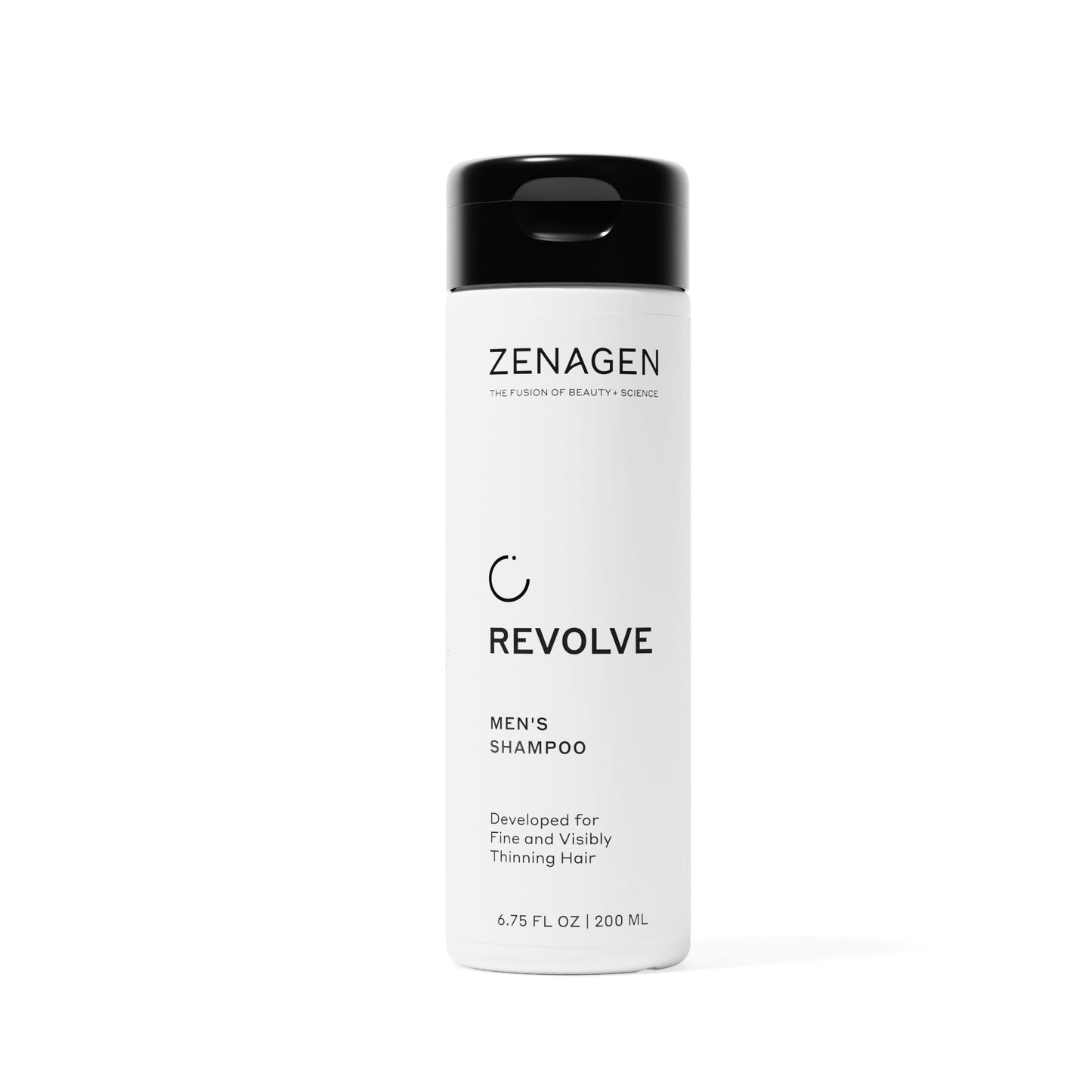 ZENAGEN Revolve Men's Thickening Shampoo | Supports Appearance of Fuller, Healthier-Looking Hair, Developed for Fine & Visibly Thinning Hair, Plant-Based, 5-Minute Treatment, 200 mL / 6.75 oz