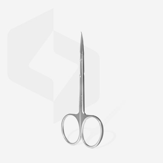Staleks Pro EXPERT 51 Cuticle Scissors Type 3 – Hook-Tip Blades – Stainless Steel – Ergonomic Professional Manicure Scissors
