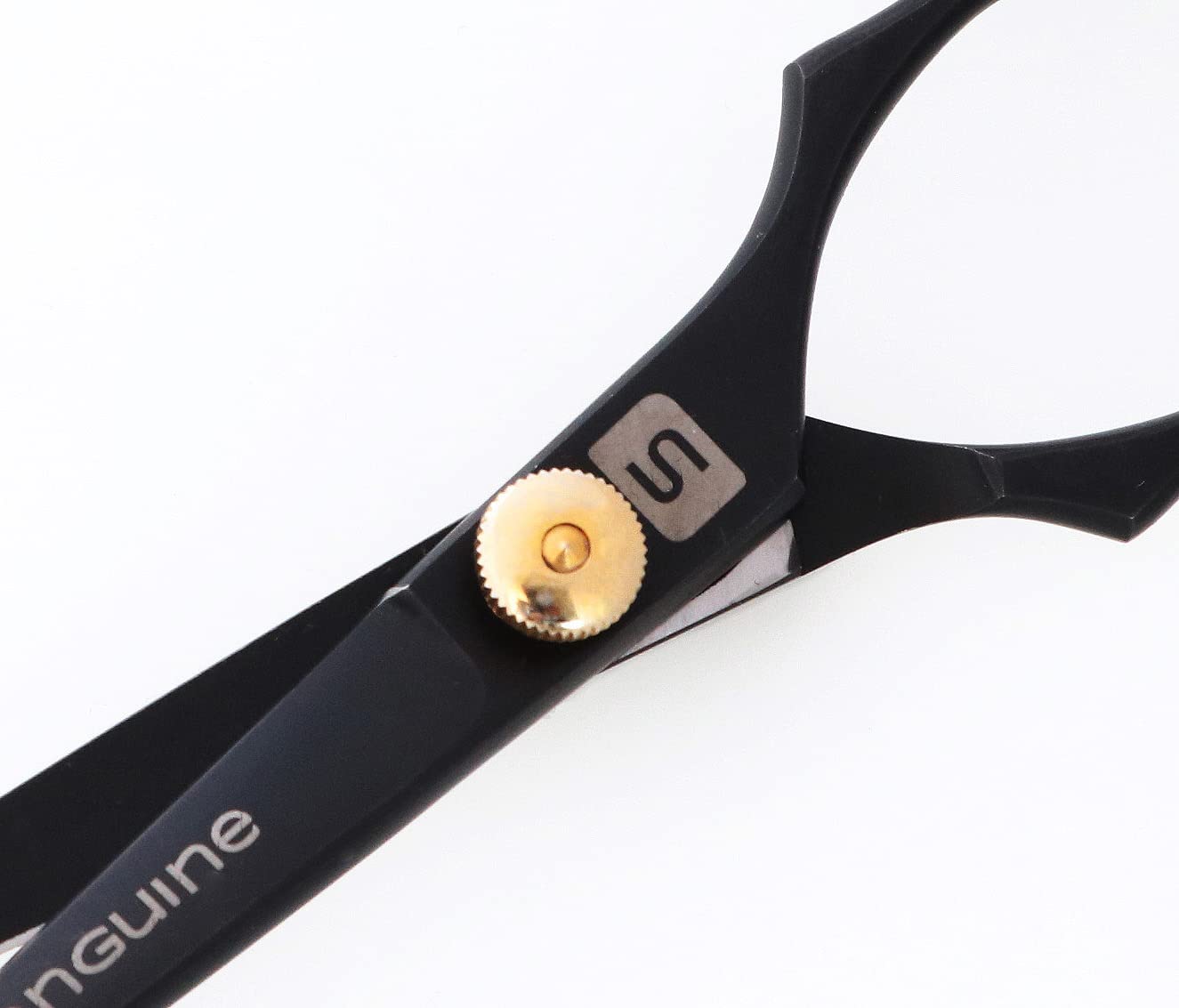 Professional Mustache Scissors, Beard Trimming Scissors, Japanese Moustache Scissors - Extremely Sharp - 5" (13cm) + Presentation Case, Comb and Tip Protector