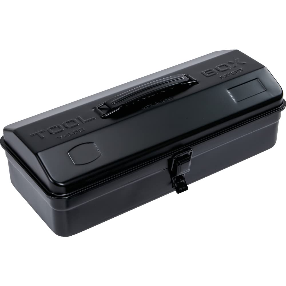 TRUSCO Y-280MBK Mountain Tool Box, 12.0 x 6.4 x 4.8 inches (304 x 164 x 123 mm), Matte Black