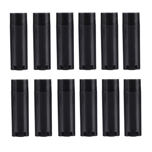 VASANA 4.5g 0.15oz Refillable Oval Lip Balm Tubes DIY Lipstick Lip Balm Lip Gloss Tubes Holder Containers for Lip Samples Travel Split Charging(50PCS)