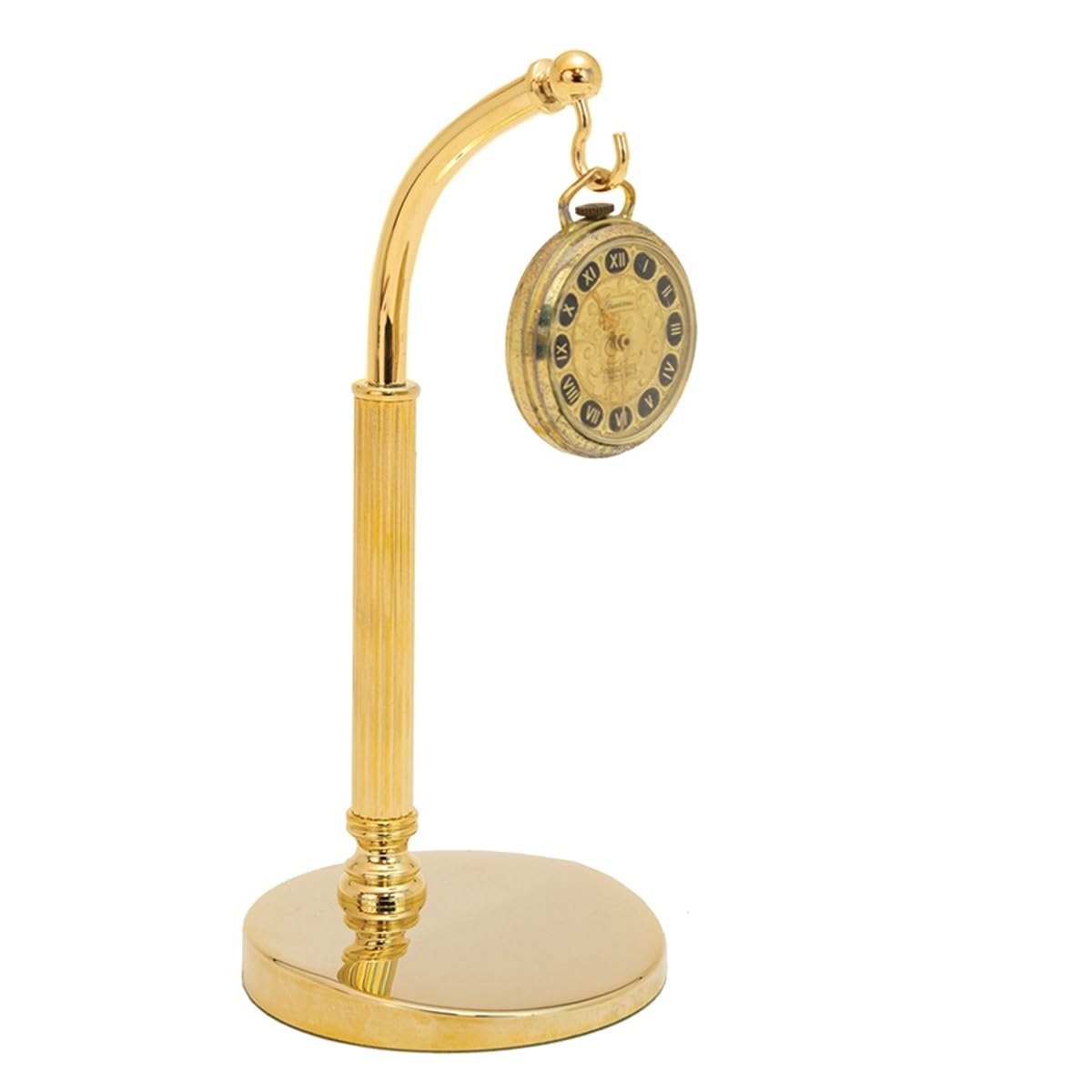 TAURISH Pocket Watch Stand Half Arch Stand Arched Holder Display Gold Tool (Watch Not Included)
