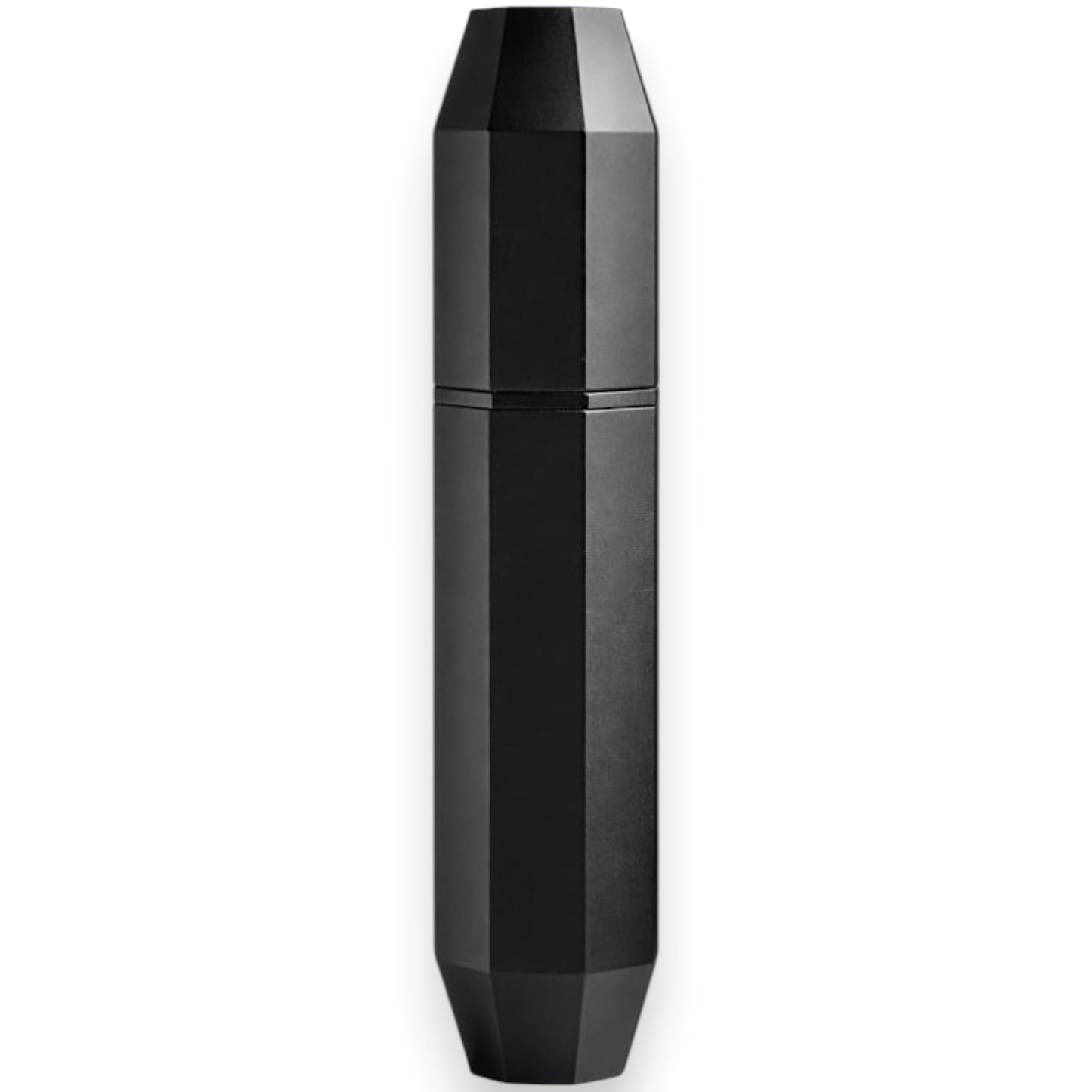 SVIT Refillable Perfume Atomizer for Travel, 5 ml (60–70 Sprays), Leak-Resistant Bottom-Fill Mini Spray Bottle, TSA-Compliant Portable Aluminum Travel Container (Black)