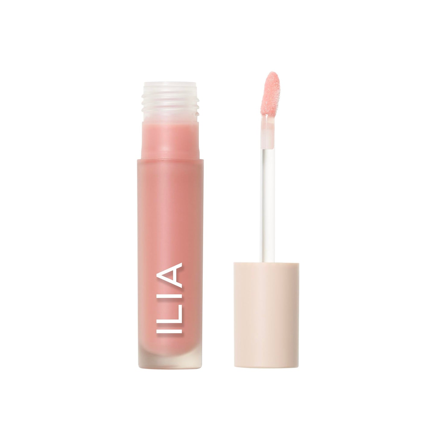 ILIA - Overglaze Hydrating Lip Gloss | Hydrate, Plump, Smooth | Long Lasting, Bleed & Feather-Resistant, High Shine | 24-HR Hydration, Clean, Cruelty-Free & Vegan (Porcelain)