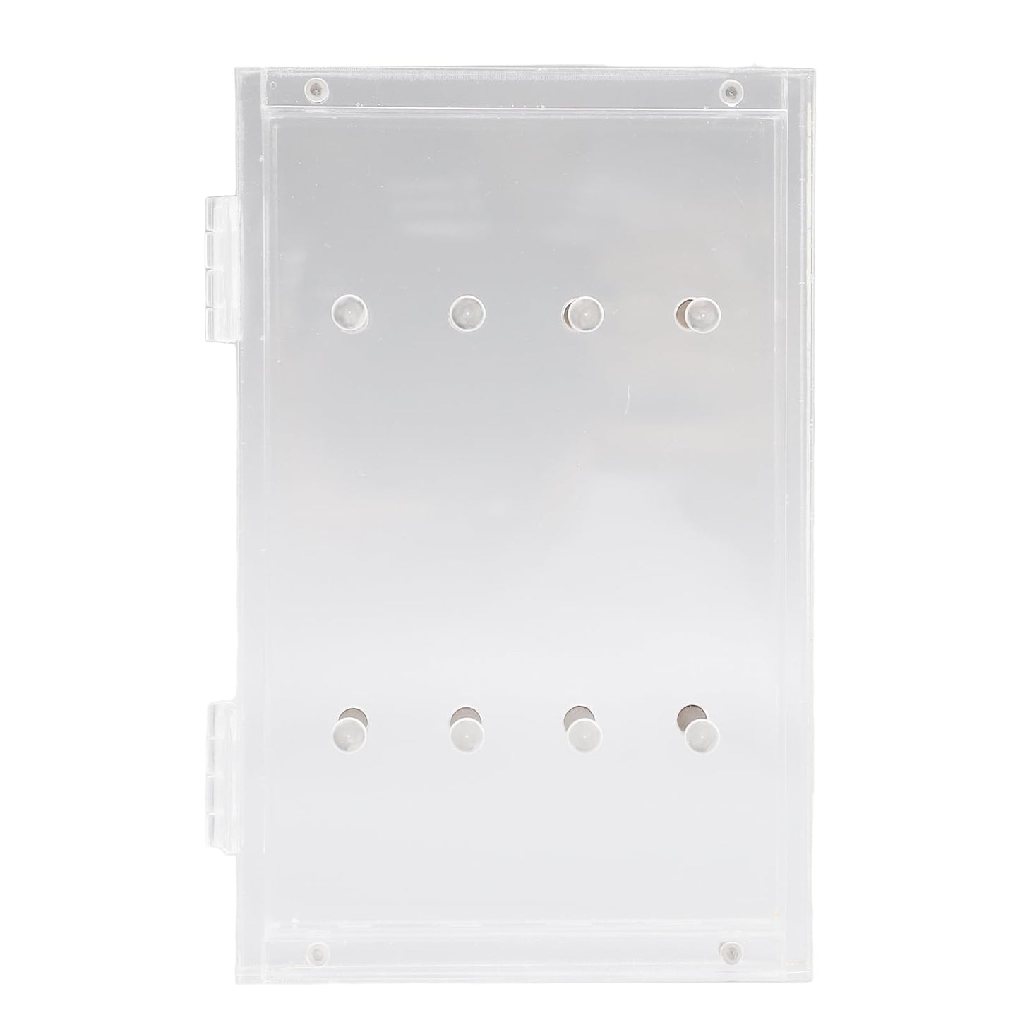 ZJchao Tweezer Holder Stand, Thickened Acrylic Magnetic Transparent Eyelash Extension Tweezers Organizer with 8 Holes for Beauty Eyelash Shop, Nail Salon, Beauty Salon