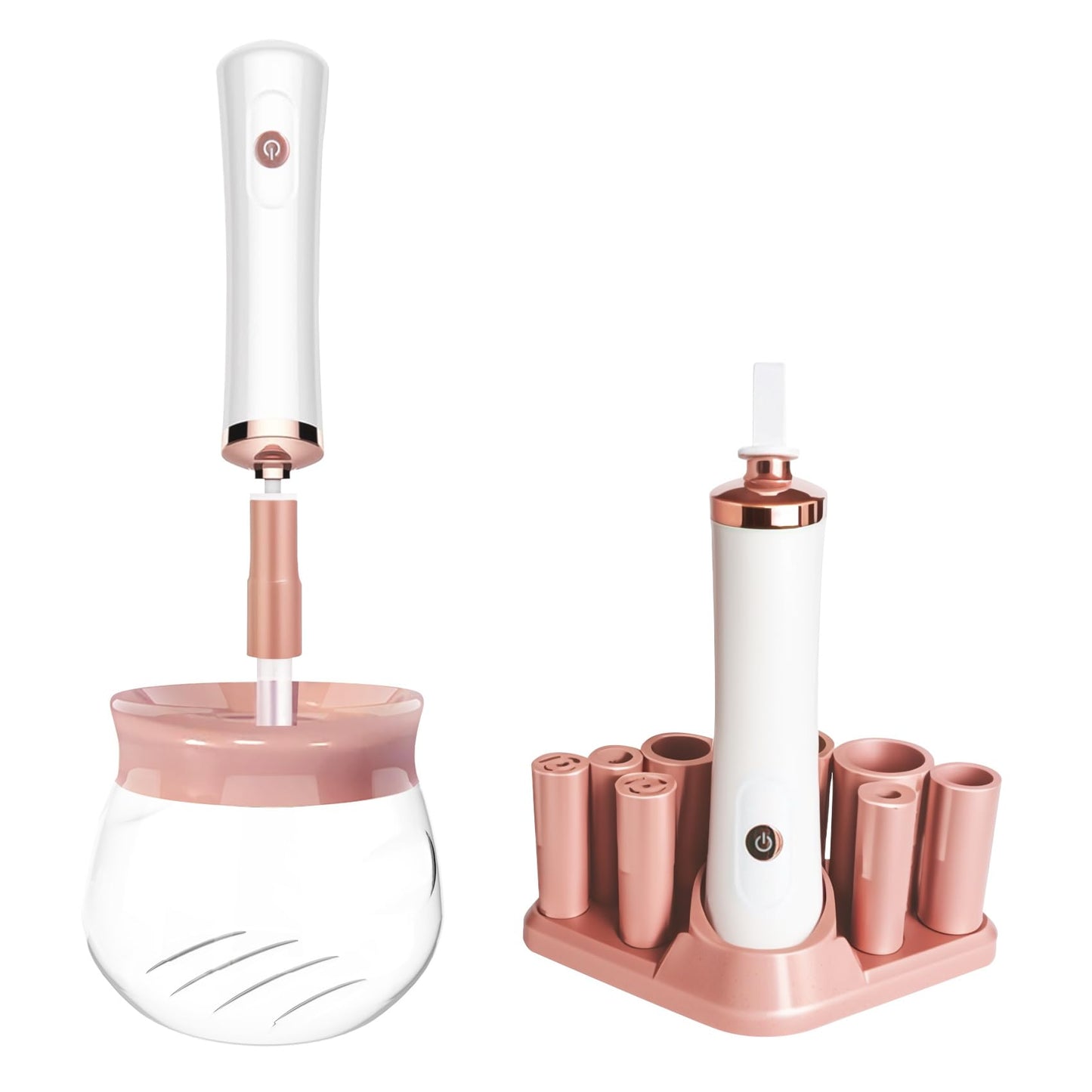 Makeup Brush Cleaner Machine - Super Fast Makeup Brush Cleaner and Dryer - Automatic Brush Cleaner Tool Suit for Most Makeup Brush Sizes