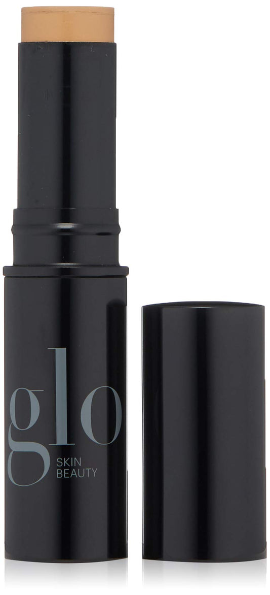 Glo Skin Beauty HD Mineral Foundation Stick - Concealer Makeup Infused with Hyaluronic Acid - Buildable Coverage, Contour & Highlighter (Mesa 7W)