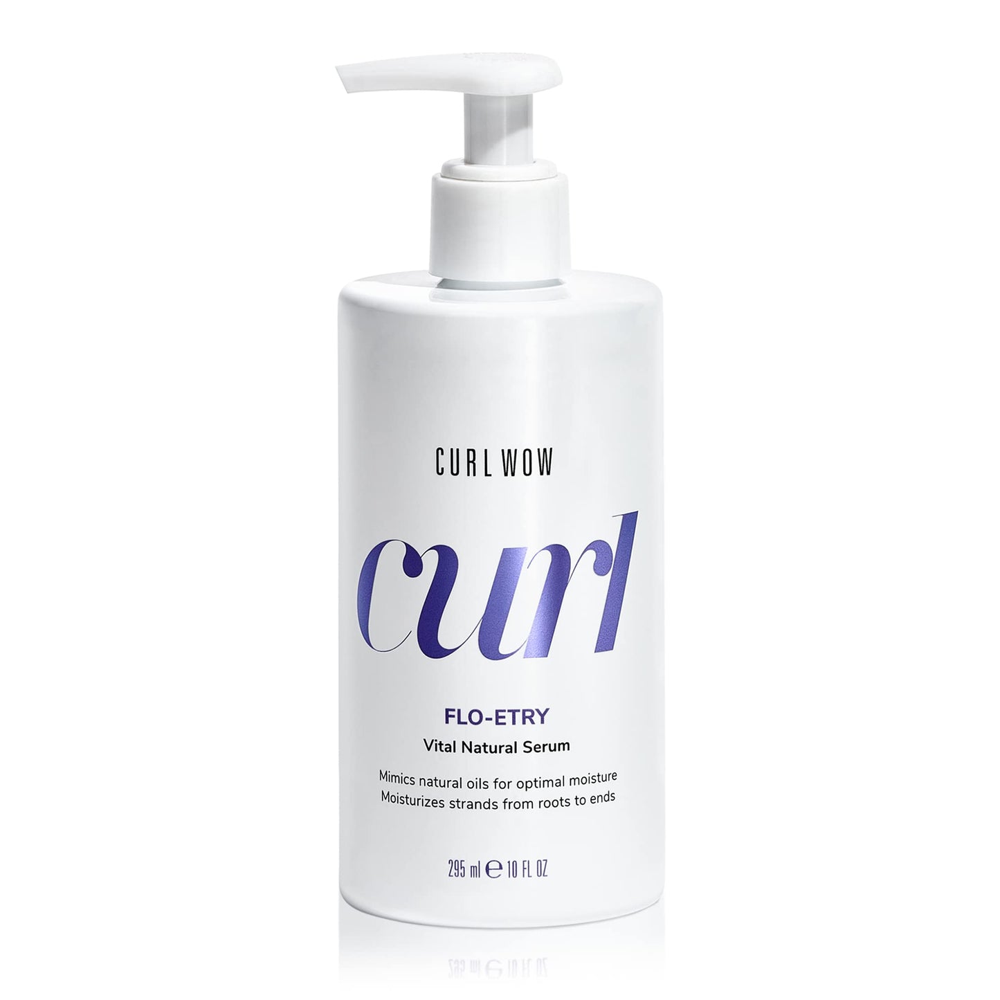 COLOR WOW Curl Wow Flo-etry Vital Natural Serum, Lightweight Moisturizing Serum for Dry Dehydrated Curls