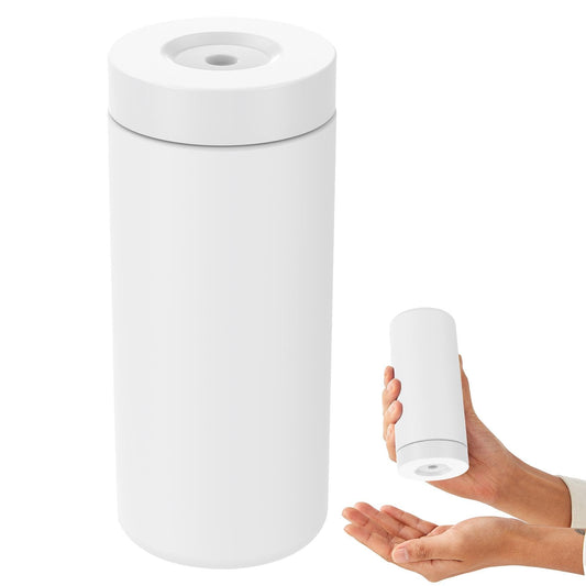 Dish Soap Dish Dispenser, Silicone Squeeze Washing Up Liquid and Hand Soap Refillable Bottles, 240ml Refillable Dishwashing Liquid Dispensing(Color:White)