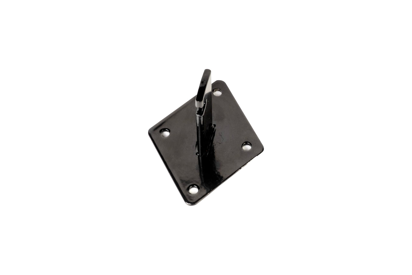 Dazzling Displays 12-Pack of Black Gridwall Panel Mount Brackets - Essential for Gridwall Panel, Slatgrid Panel or Trellis Mounting Brackets