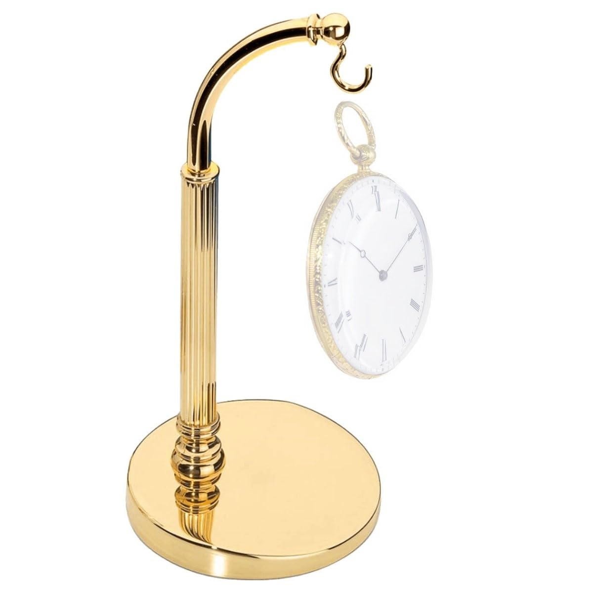 TAURISH Pocket Watch Stand Half Arch Stand Arched Holder Display Gold Tool (Watch Not Included)