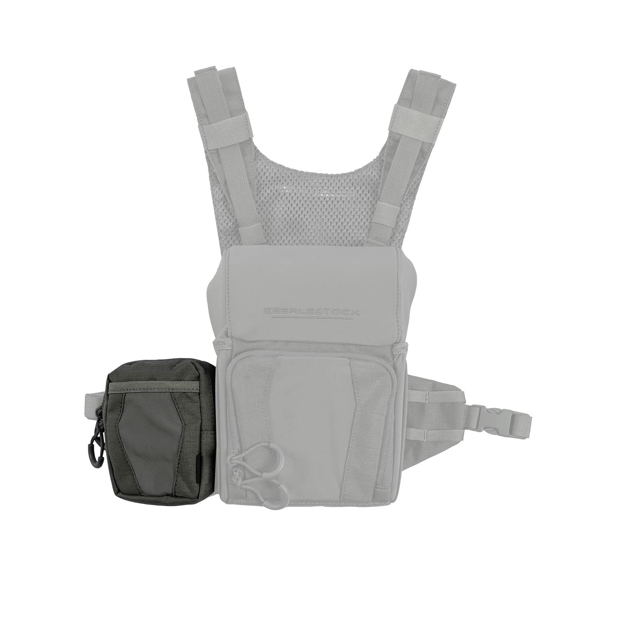 Eberlestock Recon Utility Pouch - Multipurpose Outdoor Storage Solution for Camping, Hiking, and Tactical Gear - Durable and Versatile Organizer Bag, Gray
