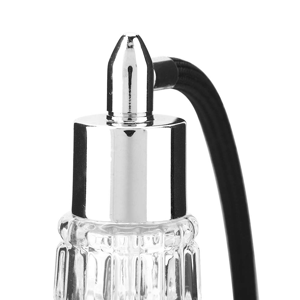 75ml / 2.53oz Refillable Vintage Perfume Bottle, Empty Glass Perfume Atomizer Spraying Bottle, Retro Perfume Bulb Sprayer with Antique Black Bulb and Tassel